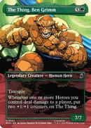 The Thing, Ben Grimm (Borderless) (MSH-322)  - Marvel Super Heroes