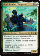 Black Panther, Vanguard (MSH-207)  Foil - Marvel Super Heroes