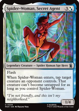 Spider-Woman, Secret Agent (MSH-229)  - Marvel Super Heroes