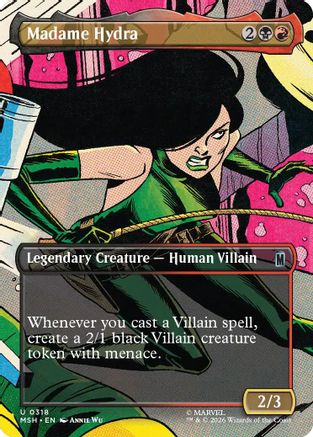 Madame Hydra (Borderless) (MSH-318)  Foil - Marvel Super Heroes