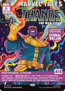 Thanos, The Mad Titan (Borderless) (0400) (MSH-400)  Foil - Marvel Super Heroes