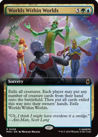 Worlds Within Worlds (Extended Art) (MSH-426)  Foil - Marvel Super Heroes