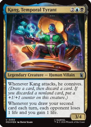 Kang, Temporal Tyrant (Surge Foil) (MSH-450)  Foil - Marvel Super Heroes