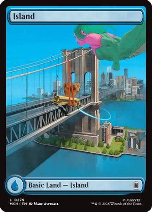 Island (0279) (MSH-279)  - Marvel Super Heroes