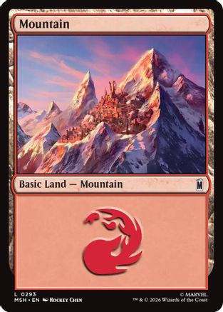 Mountain (0293) (MSH-293)  Foil - Marvel Super Heroes