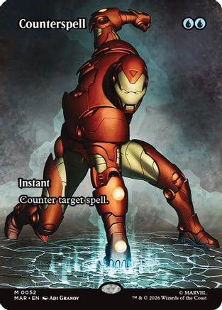 Counterspell (Borderless) (0052) (MAR-052)  - Marvel Universe Eternal-Legal