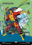 Steely Resolve (Borderless) (MAR-083)  Foil - Marvel Universe Eternal-Legal