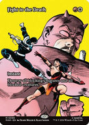 Fight to the Death (Borderless) (MAR-090)  Foil - Marvel Universe Eternal-Legal