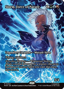 Storm, Force of Nature (Borderless) (MAR-094)  Foil - Marvel Universe Eternal-Legal