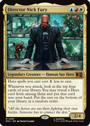 Director Nick Fury (Surge Foil) (MSC-081)  Foil - Commander: Marvel Super Heroes