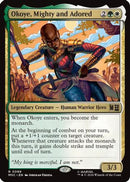 Okoye, Mighty and Adored (Surge Foil) (MSC-089)  Foil - Commander: Marvel Super Heroes