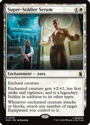 Super-Soldier Serum (MSH-038)  - Marvel Super Heroes