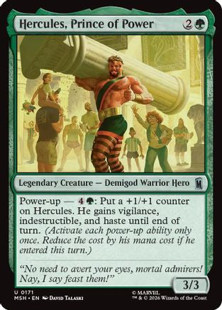 Hercules, Prince of Power (MSH-171)  - Marvel Super Heroes