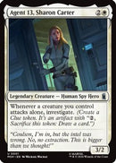 Agent 13, Sharon Carter (MSH-001)  - Marvel Super Heroes
