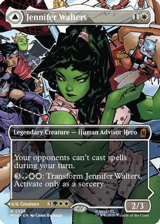 Jennifer Walters (Borderless) (0328) (MSH-328)  Foil - Marvel Super Heroes