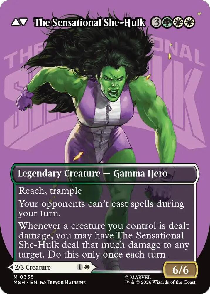 Jennifer Walters (Borderless) (0355) (MSH-355)  - Marvel Super Heroes