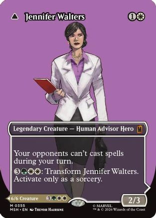 Jennifer Walters (Borderless) (0355) (MSH-355)  Foil - Marvel Super Heroes
