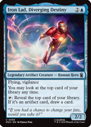 Iron Lad, Diverging Destiny (MSH-059)  Foil - Marvel Super Heroes