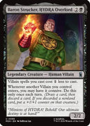Baron Strucker, HYDRA Overlord (MSH-088)  Foil - Marvel Super Heroes