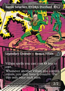 Baron Strucker, HYDRA Overlord (Borderless) (0315) (MSH-315)  Foil - Marvel Super Heroes