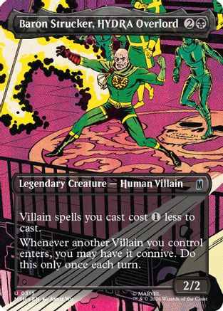 Baron Strucker, HYDRA Overlord (Borderless) (0315) (MSH-315)  - Marvel Super Heroes