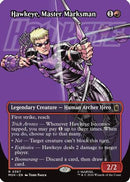 Hawkeye, Master Marksman (Borderless) (MSH-367)  Foil - Marvel Super Heroes