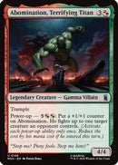 Abomination, Terrifying Titan (MSH-198)  Foil - Marvel Super Heroes