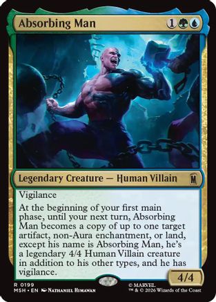 Absorbing Man (MSH-199)  - Marvel Super Heroes