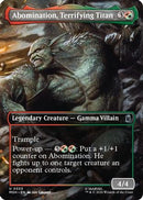Abomination, Terrifying Titan (Borderless) (MSH-333)  - Marvel Super Heroes