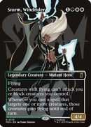 Storm, Windrider (Borderless) (MSH-375)  Foil - Marvel Super Heroes