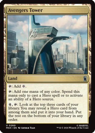 Avengers Tower (MSH-260)  - Marvel Super Heroes