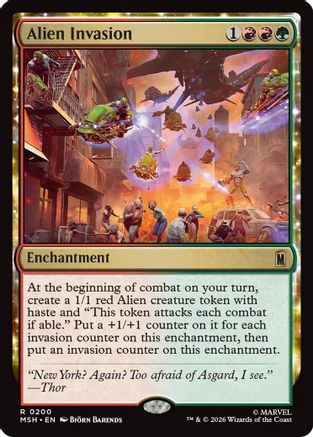 Alien Invasion (MSH-200)  - Marvel Super Heroes