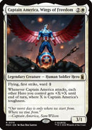 Captain America, Wings of Freedom (MSH-010)  - Marvel Super Heroes