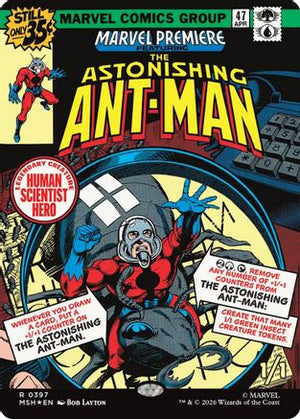 The Astonishing Ant-Man (Borderless) (MSH-397)  Foil - Marvel Super Heroes