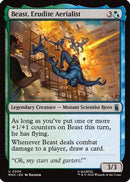 Beast, Erudite Aerialist (MSH-206)  Foil - Marvel Super Heroes