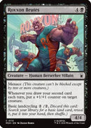 Roxxon Brutes (MSH-113)  Foil - Marvel Super Heroes