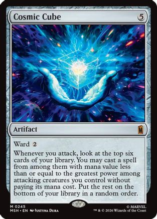 Cosmic Cube (MSH-245)  - Marvel Super Heroes