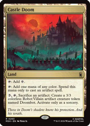 Castle Doom (MSH-263)  - Marvel Super Heroes