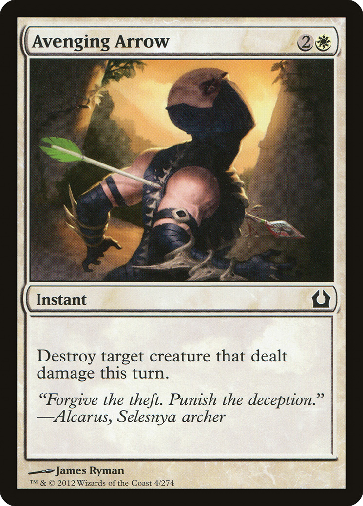 Avenging Arrow (RTR-004)  Foil - Return to Ravnica