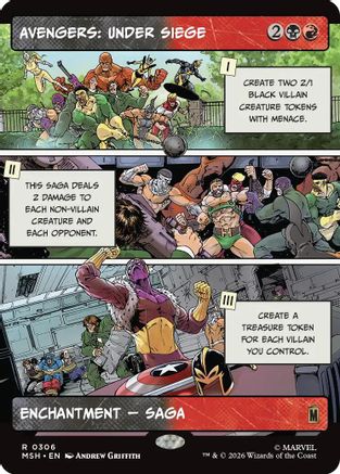 Avengers: Under Siege (Showcase) (MSH-306)  - Marvel Super Heroes