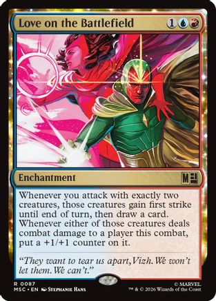 Love on the Battlefield (MSC-087)  - Commander: Marvel Super Heroes