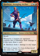 Hawkeye, Avenging Archer (Surge Foil) (MSC-084)  Foil - Commander: Marvel Super Heroes
