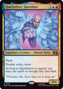 Quicksilver, Speedster (Surge Foil) (MSC-091)  Foil - Commander: Marvel Super Heroes