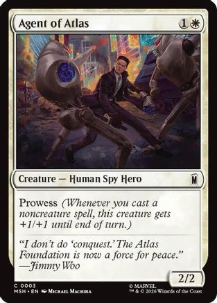 Agent of Atlas (MSH-003)  - Marvel Super Heroes