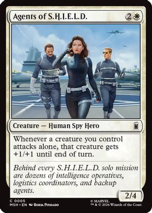 Agents of S.H.I.E.L.D. (MSH-005)  Foil - Marvel Super Heroes