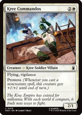 Kree Commandos (MSH-019)  Foil - Marvel Super Heroes