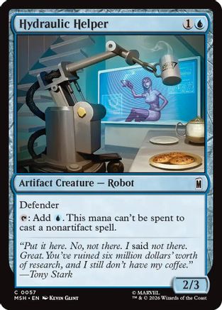 Hydraulic Helper (MSH-057)  - Marvel Super Heroes