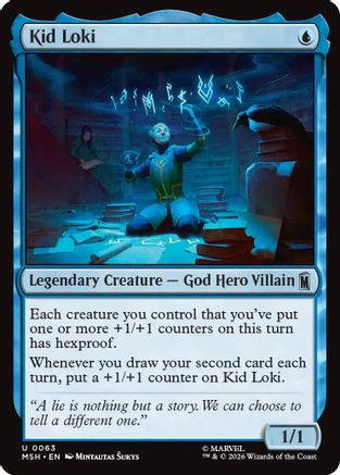 Kid Loki (MSH-063)  Foil - Marvel Super Heroes