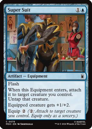 Super Suit (MSH-078)  Foil - Marvel Super Heroes
