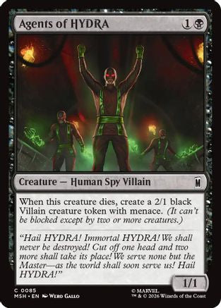 Agents of HYDRA (MSH-085)  Foil - Marvel Super Heroes